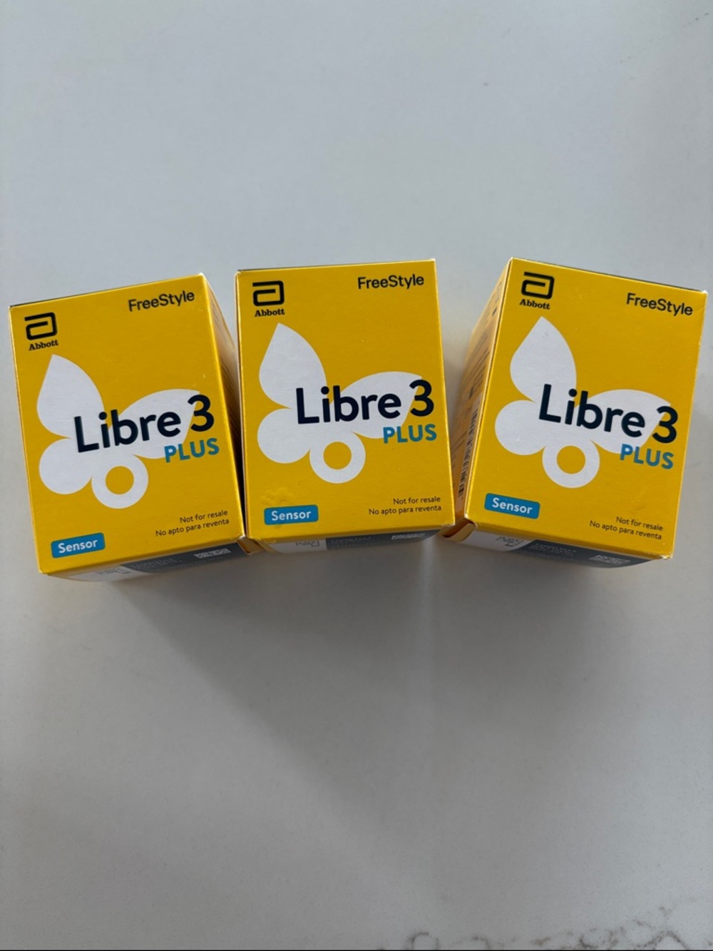 Abbott FreeStyle Libre 3 Plus Sensor - Yellow Packaging